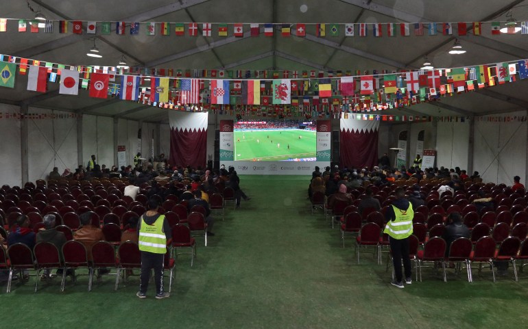 مخيم الزعتري كأس العالم