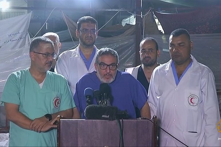 غسان أبو ستة غزة مستشفى المعمداني