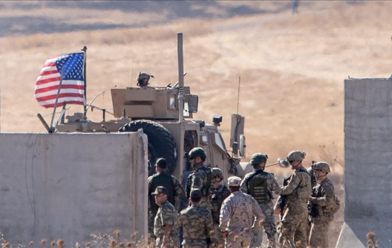 قوات أمريكية في الشرق الأوسط