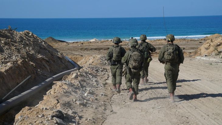 قوات من جيش الاحتلال الإسرائيلي في قطاع غزة