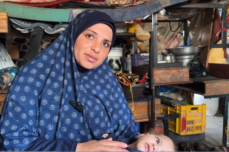 أمهات في شمال غزة يجبرن على فطام أطفالهن الرضع