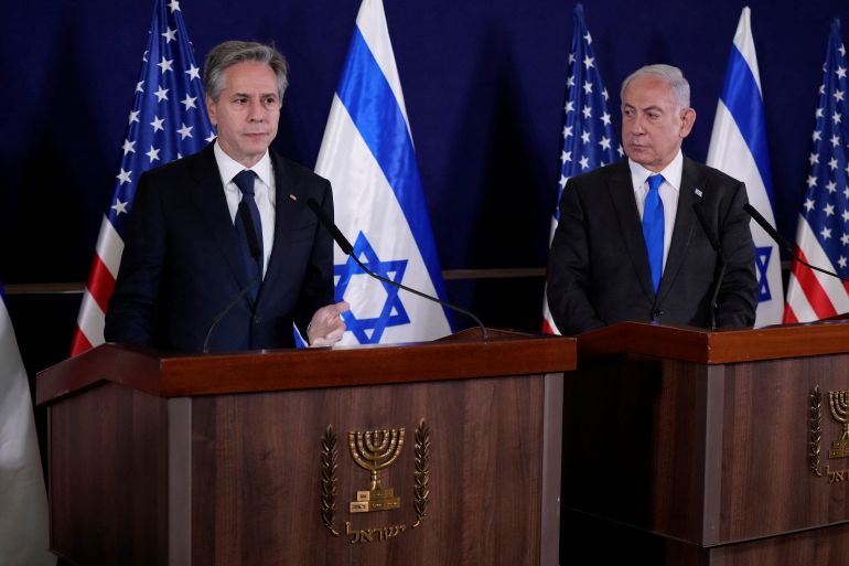 وزير الخارجية الأمريكي أنتوني بلينكن قام بزيارات متعددة لإسرائيل منذ بداية الحرب في غزة