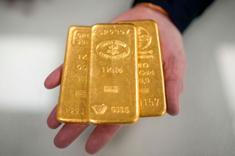 تراجع سعر الذهب عالميا